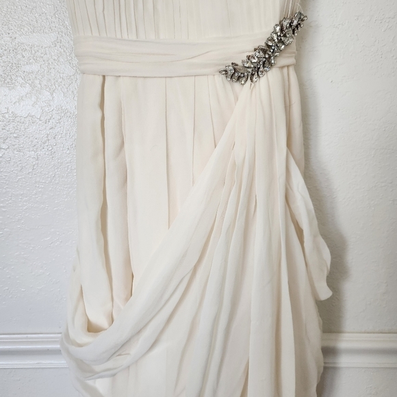 CUSTOM Wedding Gown 2 Whimsical Lace Applicae Flowy - Picture 5 of 16